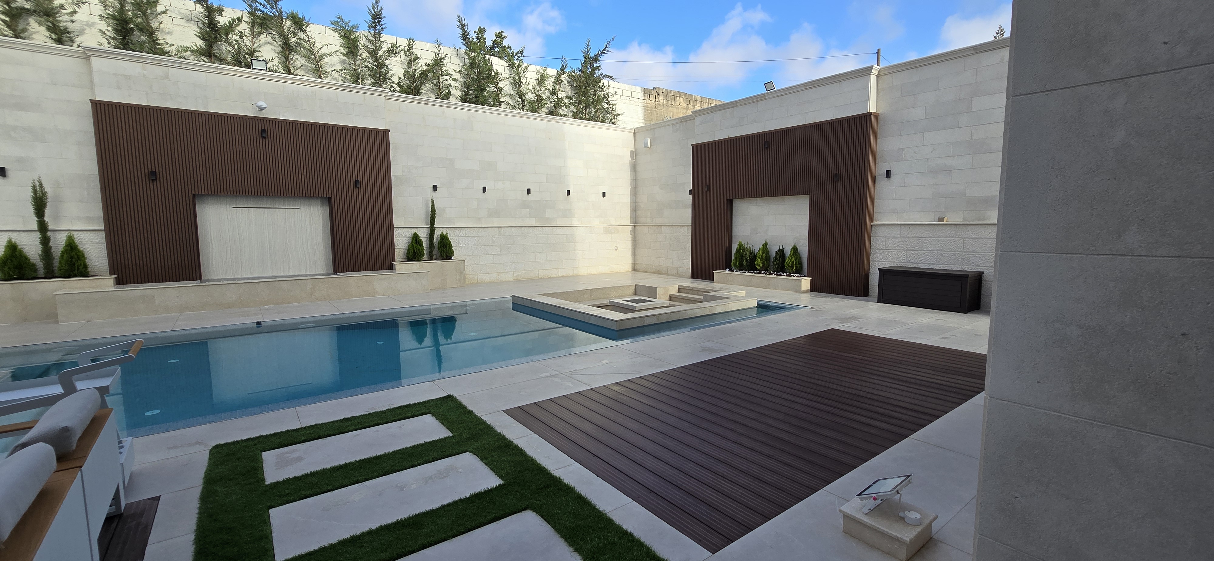 Interface cladding project example 8