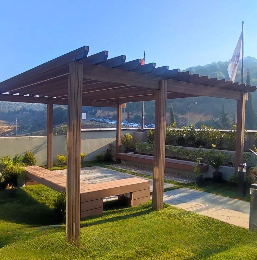 Al-Mashreq Schools canopy detail