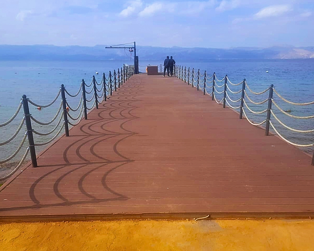 Royal Diving Club pier overview